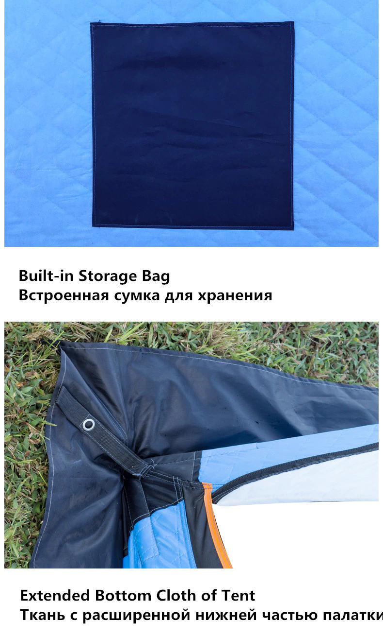 Cheap Goat Tents Outdoor Winter Fishing Tent Warm Cotton Ice Fishing Tent Thickened Camping Shelter House Sauna Tent 1.8*1.8*2.1m 2Door 3 4Person Tents 
